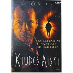 DVD - Elokuva DVD Kuudes aisti - Sixth Sense  kansi EX levy EX Käytetty DVD