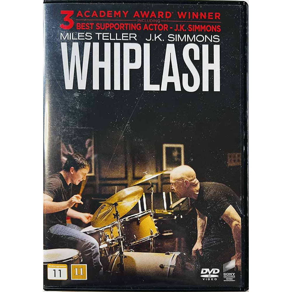 DVD - Elokuva DVD Whiplash  kansi EX levy EX Käytetty DVD