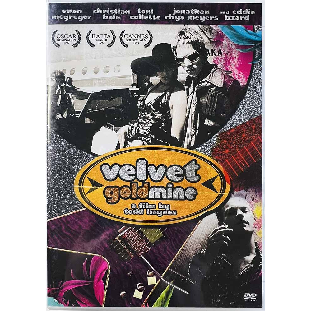 DVD - Elokuva DVD Velvet goldmine  kansi EX levy EX Käytetty DVD