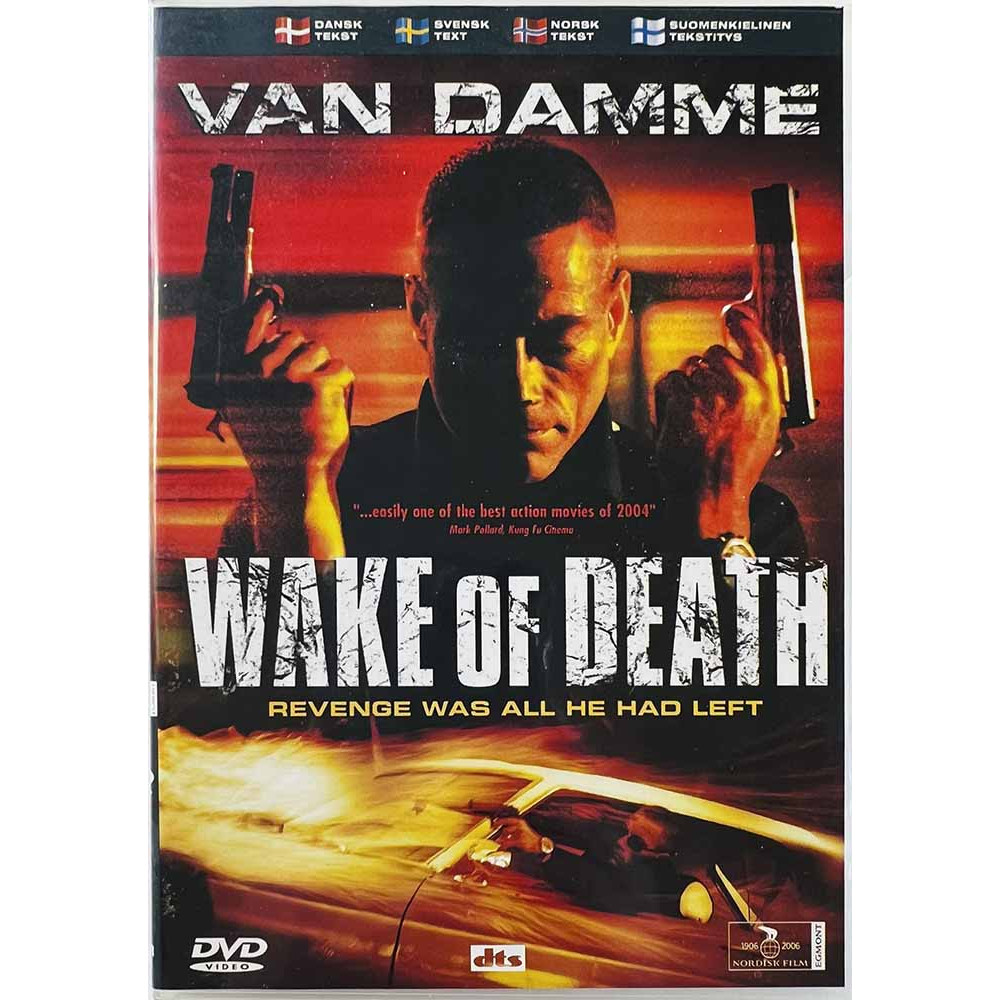 DVD - Elokuva DVD Wake of death  kansi EX levy EX Käytetty DVD