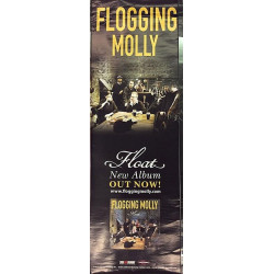 Flogging Molly: Float: Promojuliste 30cm x 82cm - Begagnat Poster