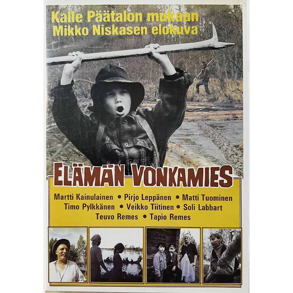 DVD - Elokuva DVD Elämän vonkamies  kansi EX levy EX Käytetty DVD