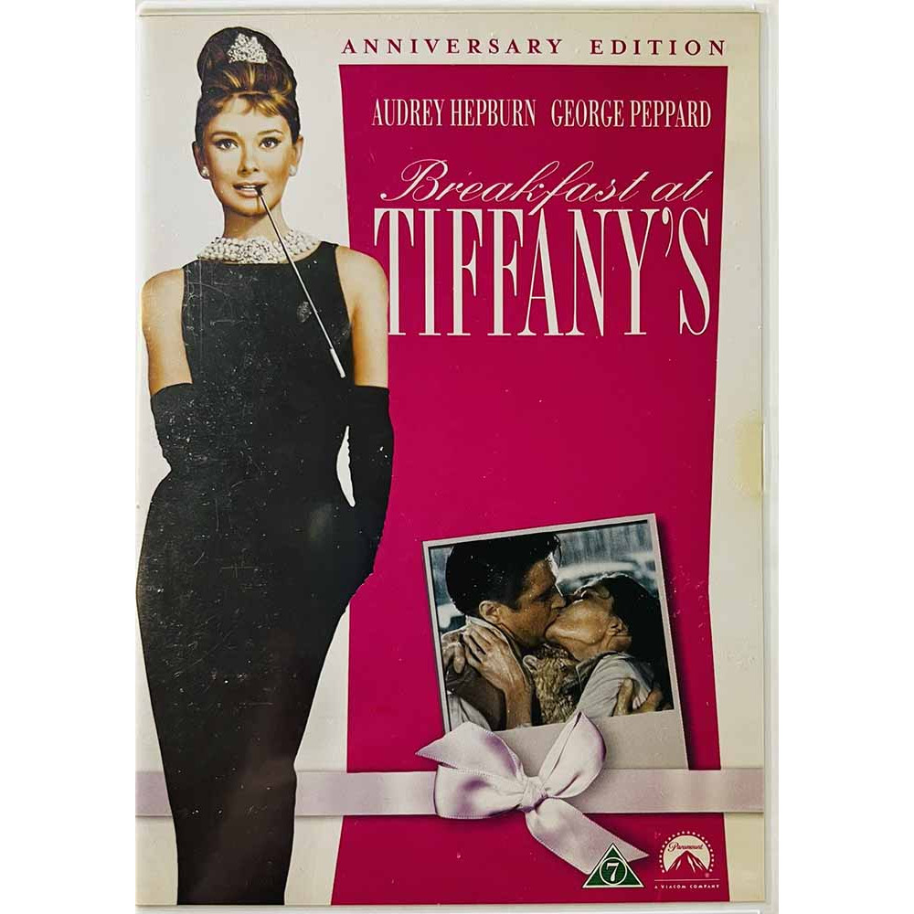 DVD - Elokuva DVD Breakfast at Tiffany's - Aamiainen Tiffanylla  kansi EX levy EX Käytetty DVD