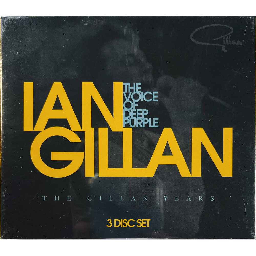 Gillan Ian voice of Deep Purple 2017 SFMBOX006 The Gillan yaers + 6 bonus tracks 3CD CD