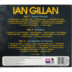 Gillan Ian voice of Deep Purple 2017 SFMBOX006 The Gillan yaers + 6 bonus tracks 3CD CD