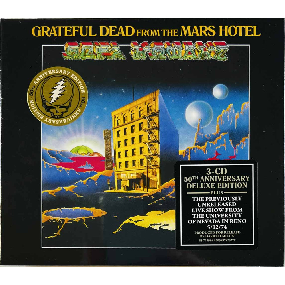 Grateful Dead CD From the Mars Hotel 3CD CD