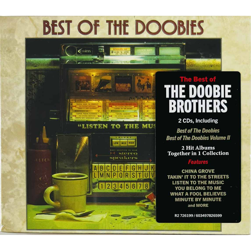 Doobue Brothers CD Best Of The Doobies + Best Of Volume II 2CD CD