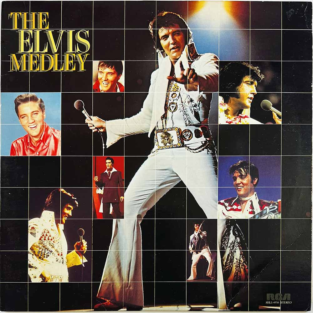 Elvis 1982 AHL1-4530 The Elvis Medley Begagnat LP