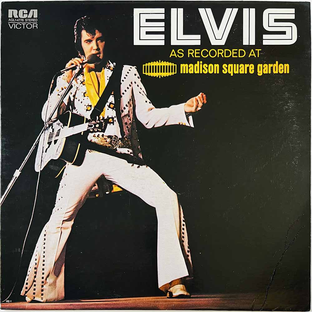 Elvis 1983 AQL1-4776 As recorded at Madison Square Garden Begagnat LP