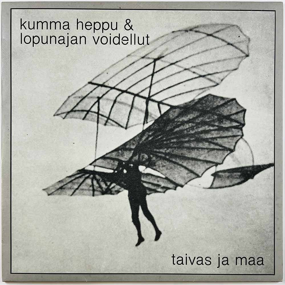 Kumma heppu & lopunajan voidellut LP Taivas ja maa  kansi EX levy EX Käytetty LP
