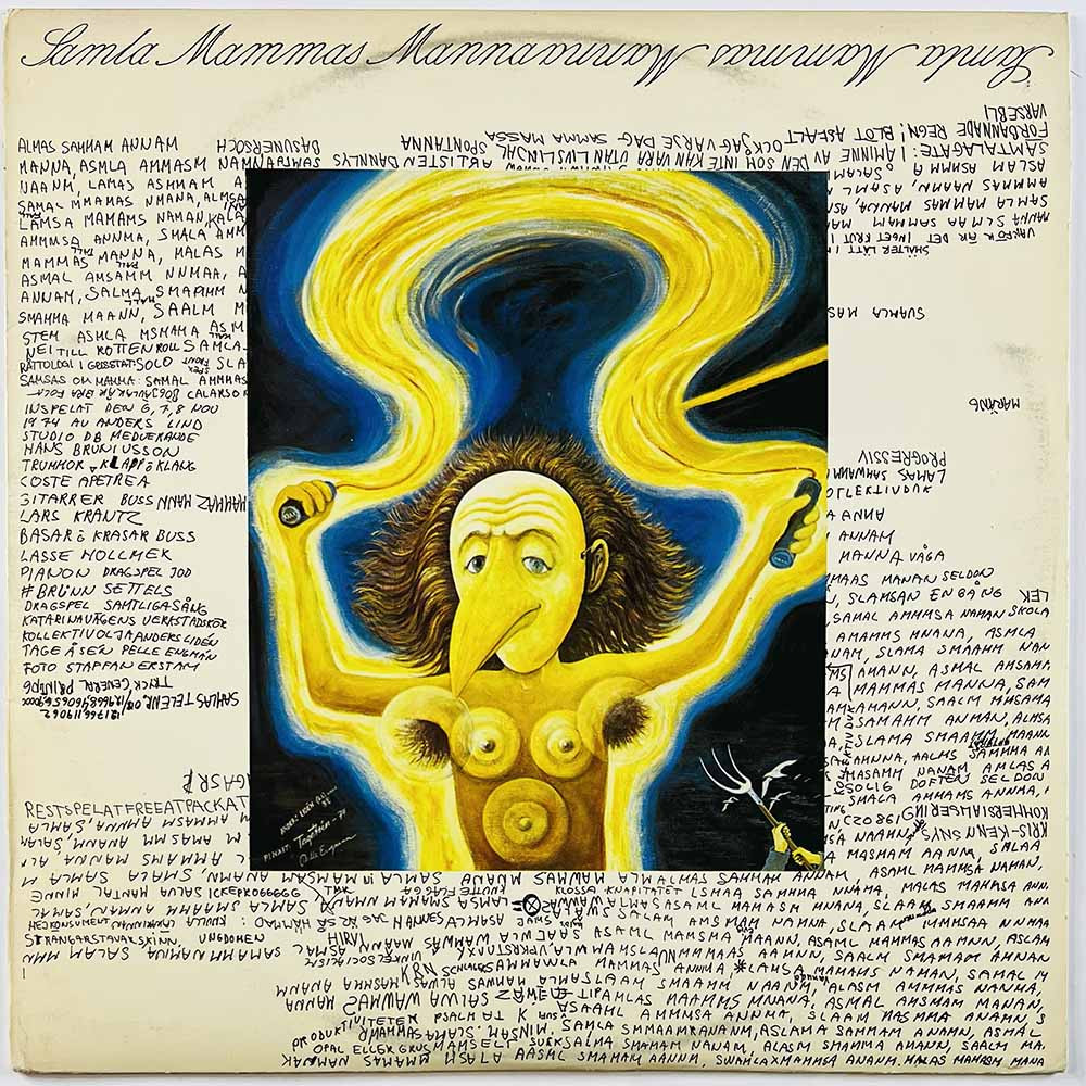 Samla Mammas Manna 1974 SRS 4627 Klossa Knapitatet Begagnat LP