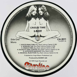 I-Roy LP Crisus time  kansi VG- levy EX Käytetty LP