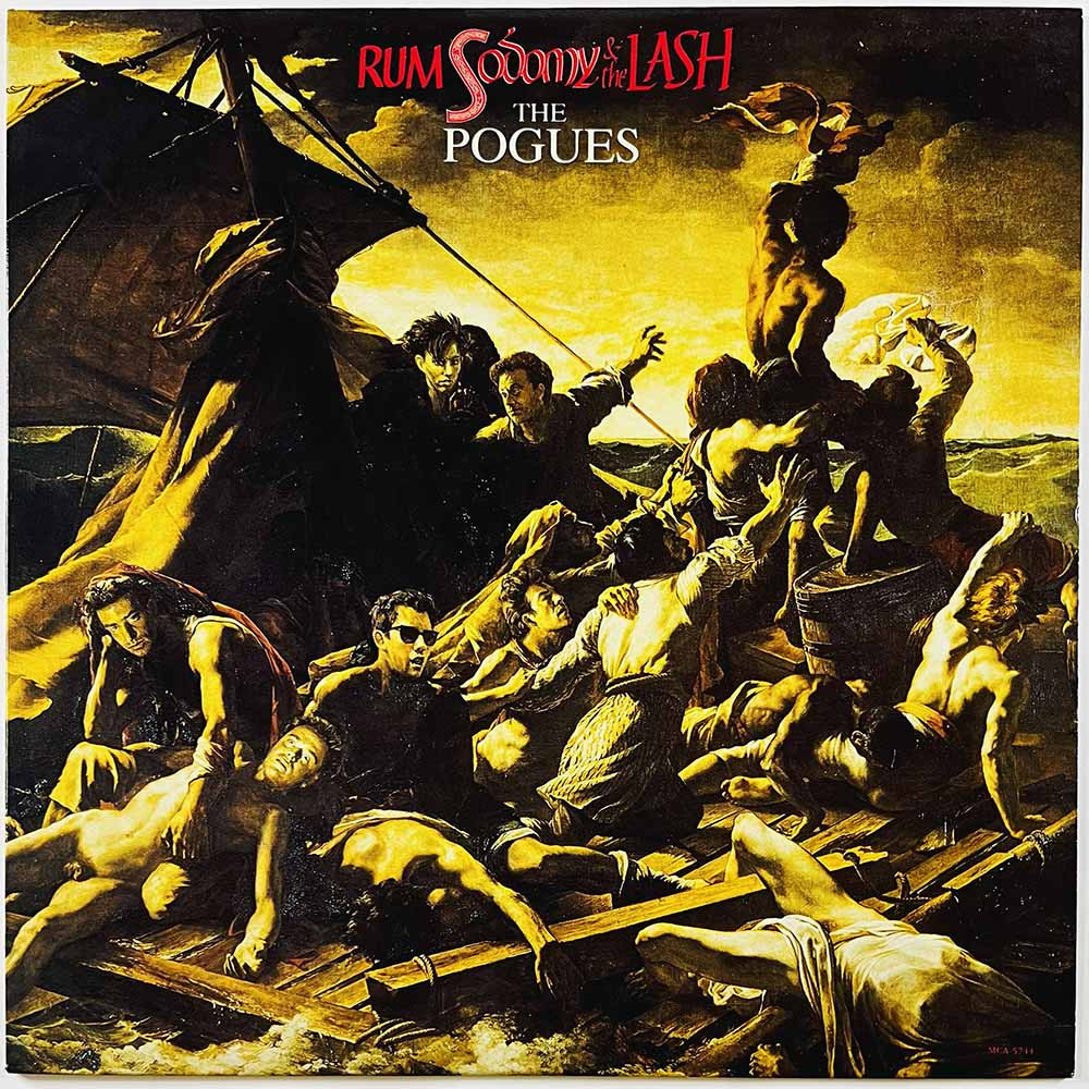 Pogues 1985 MCA-5744 Rum Sodomy & the Lash Begagnat LP