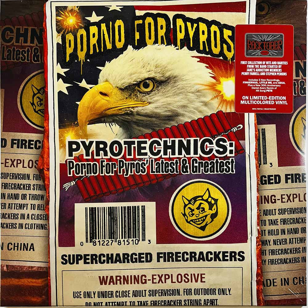 Porno for Pyros LP Pyrotechnics:Porno For Pyros  vinyyli LP