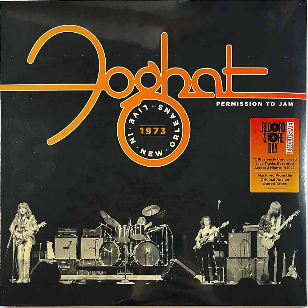 Foghat 2024 R1 725904 Permission to jam live 1973 in New Orleans 2LP LP