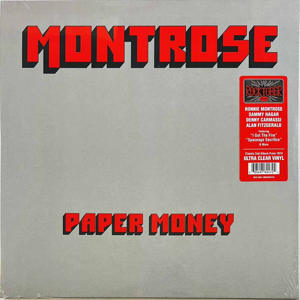 Montrose LP Paper Money, ultra clear vinyl  vinyyli LP