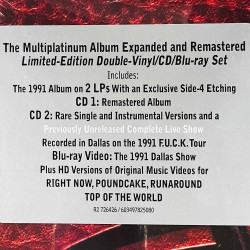 Van Halen LP For unlawful carnal knowledge Blu-ray 2CD 2LP  vinyyli LP