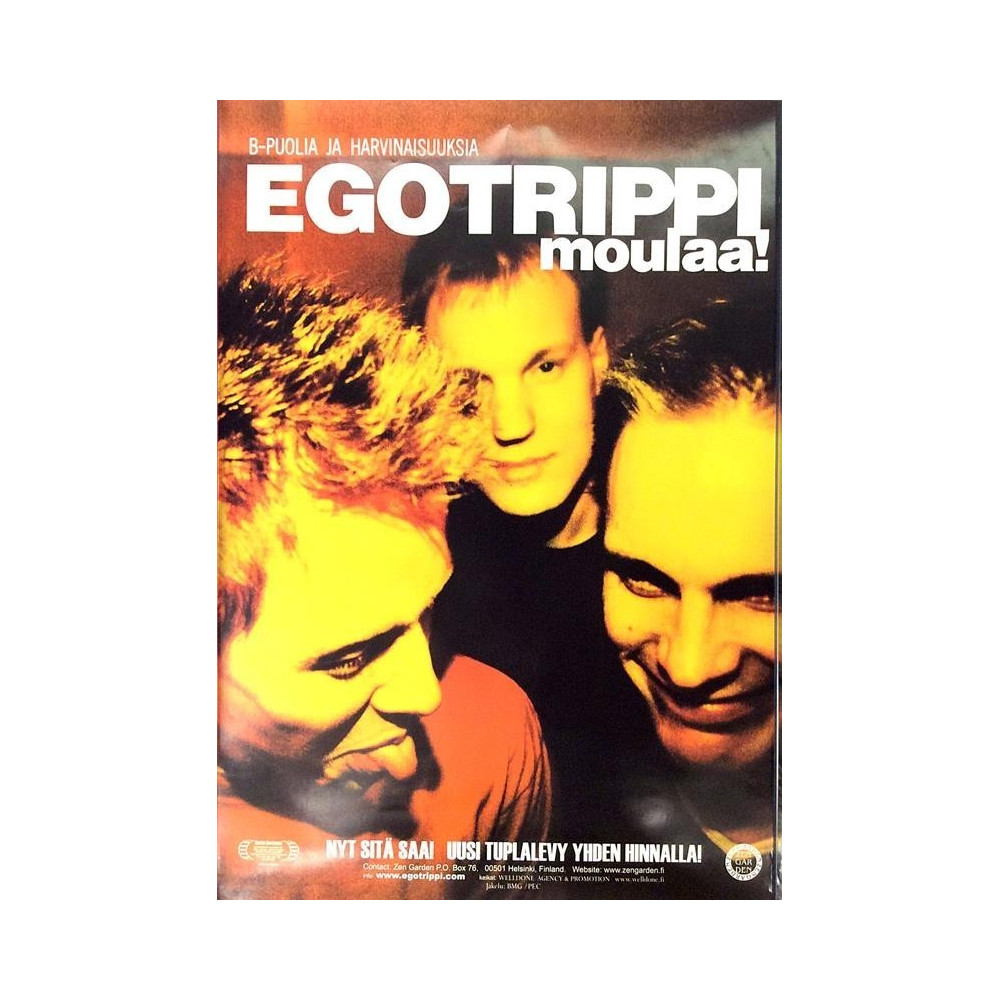 Egotrippi: moulaa!: Promojuliste 42cm x 59cm - Begagnat Poster