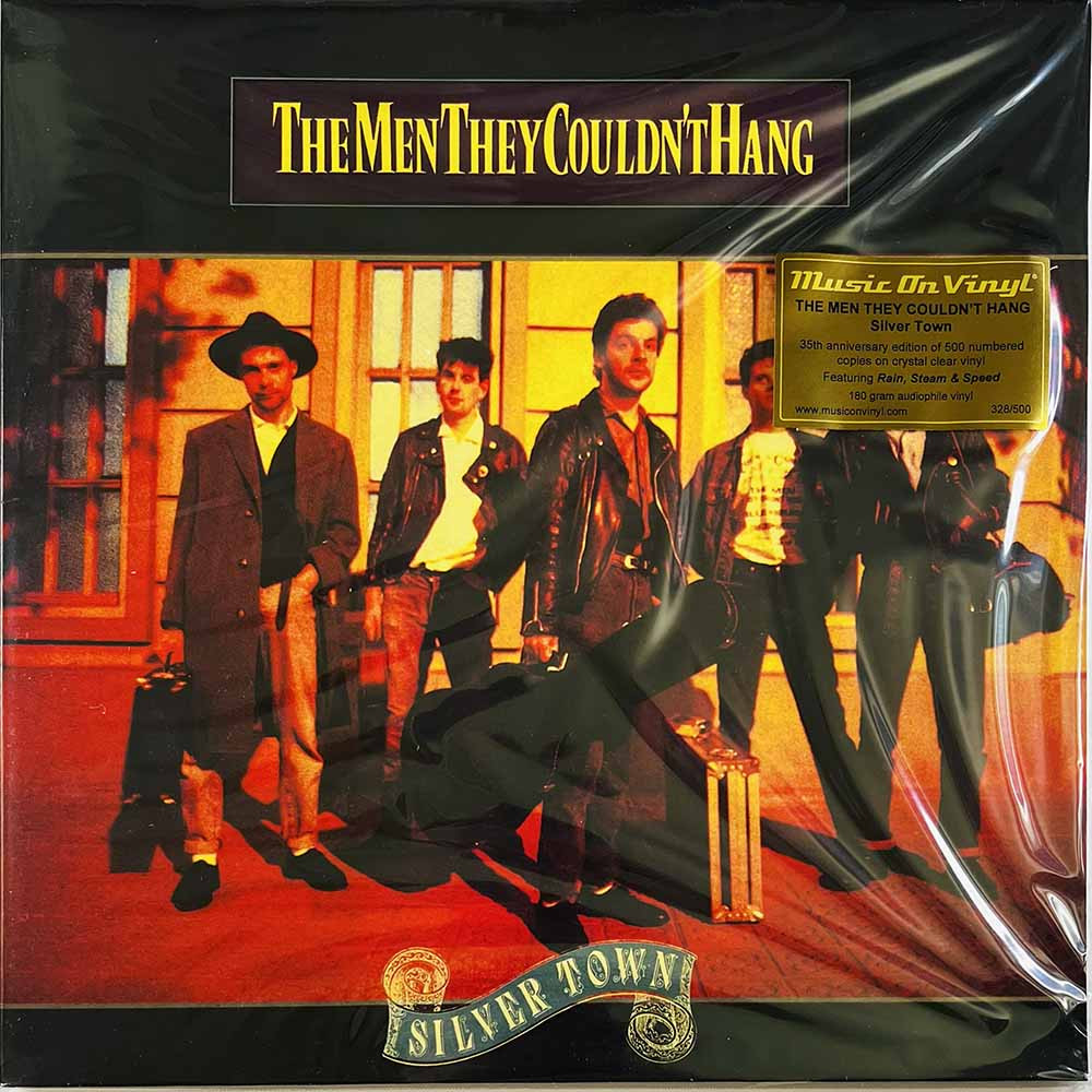 Men They Couldn't Hang 1989 MOVP2701 Silver Town, clear vinyl LP