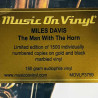 Davis Miles 1981 MOVLP3759 The Man With The Horn, gold/black vinyl LP