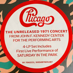 Chicago LP Chicago At The John F. Kennedy 4LP  vinyyli LP