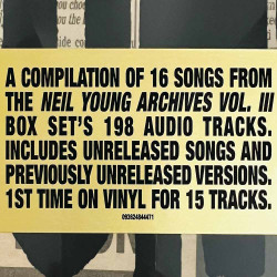 Young Neil 2024 093624844471 Neil Young Archives Vol. III Takes 2LP LP