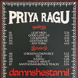 Priya Ragu LP damnshestamil, red vinyl  vinyyli LP