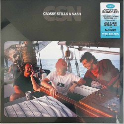 Crosby, Stills & Nash LP CSN sea-blue vinyl  vinyyli LP