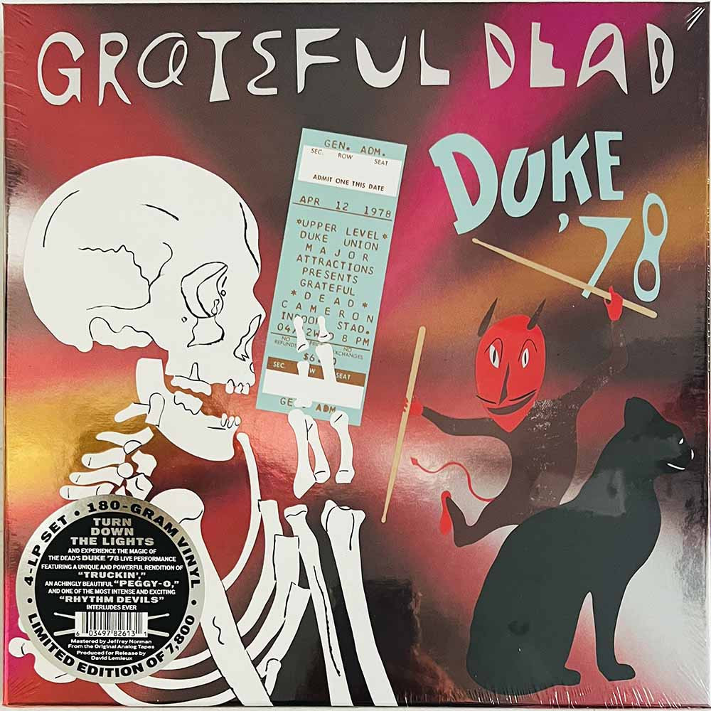 Grateful Dead LP Duke '78 4LP  vinyyli LP
