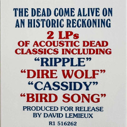 Grateful Dead LP Reckoning 2LP  vinyyli LP