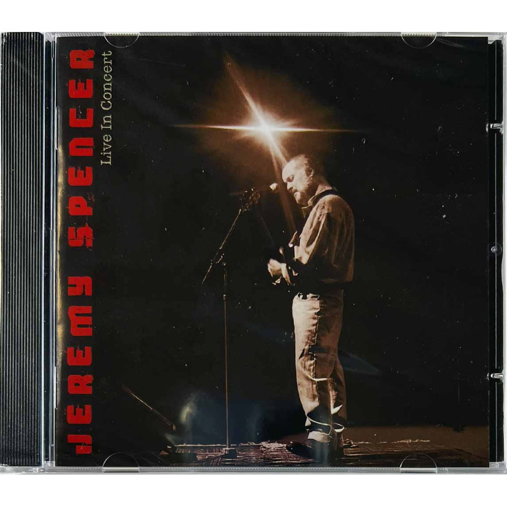 Spencer Jeremy CD Live in Concert  kansi EX levy EX Käytetty CD