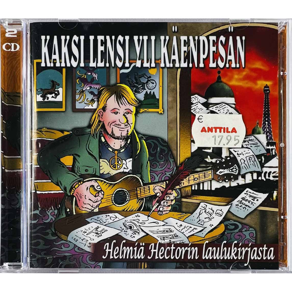 Pepe Willberg, Seppo Närhi, Anki ym. CD Kaksi lensi yli käenpesän 2CD  kansi EX levy VG+ Käytetty CD