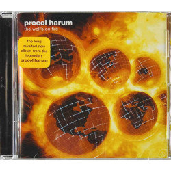 Procol Harum CD The Well's On Fire  kansi EX levy EX Käytetty CD