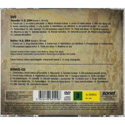 Kolmas Nainen CD Lauteilla - HKI - TRE - DVD + CD  kansi EX levy EX Käytetty CD