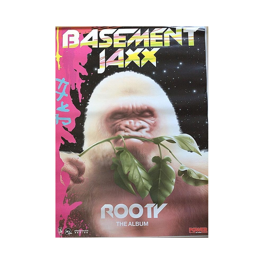 Basement Jaxx: Rooty: Promojuliste 49cm x 69cm - Used Poster