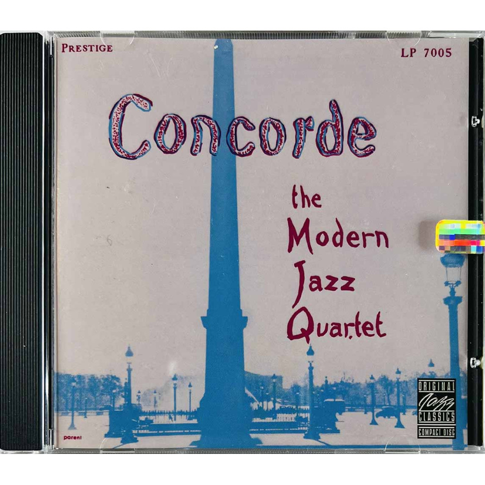 Modern Jazz Quartet CD Concorde  kansi EX levy EX Käytetty CD