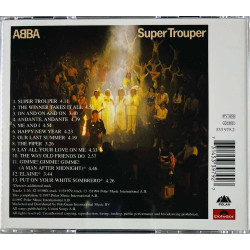 Abba CD Super Trouper  kansi EX levy EX- Käytetty CD