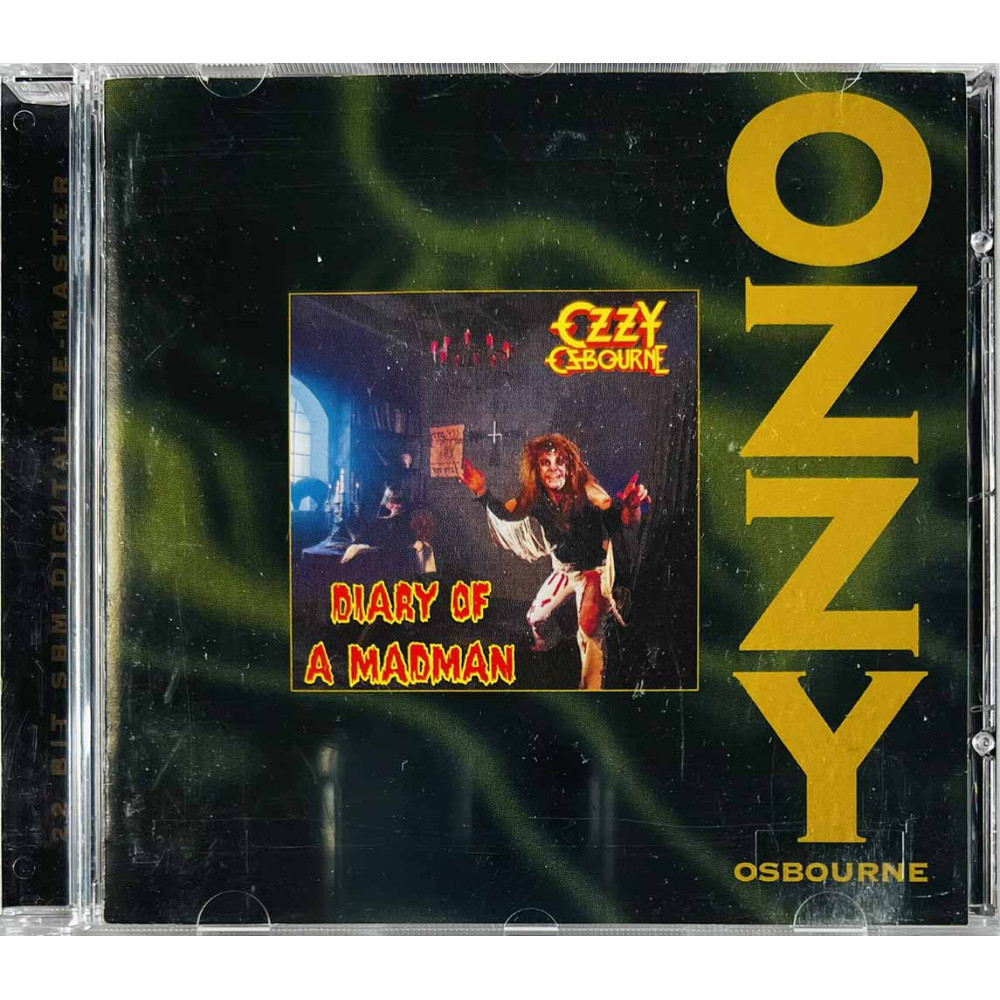 Osbourne Ozzy CD Diary of Madman  kansi EX levy EX Käytetty CD