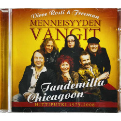 Virve Rosti & Freeman CD Tandemilla Chicagoon - Hittiputki 1975-2008  kansi EX levy EX Käytetty CD