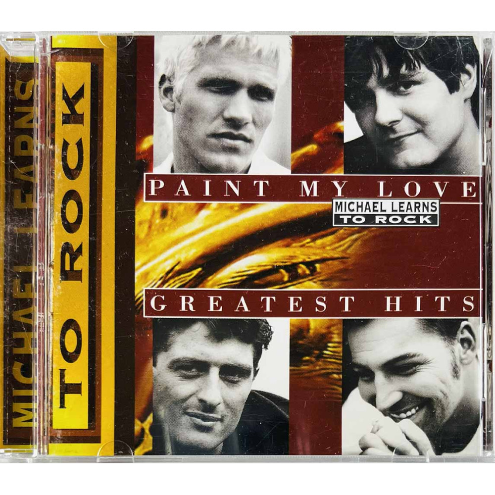 Michael Learns To Rock CD Paint my love - Greatest Hits  kansi EX levy VG+ Käytetty CD