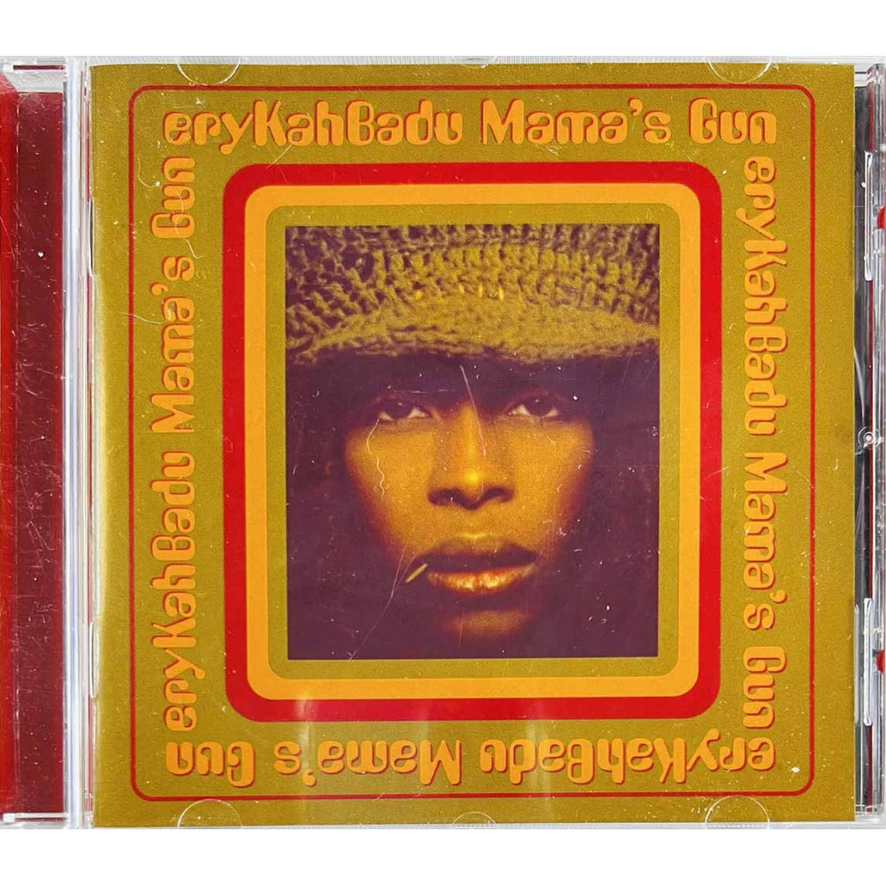 Badu Erikah CD Mama's Gun  kansi EX levy VG+ Käytetty CD