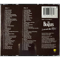 Beatles CD Live At The BBC 2CD  kansi EX levy EX Käytetty CD