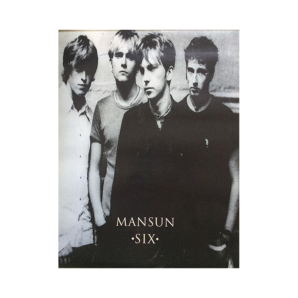 Mansun: Six: Promojuliste kaksipuoleinen 59cm x 79cm - JULISTE