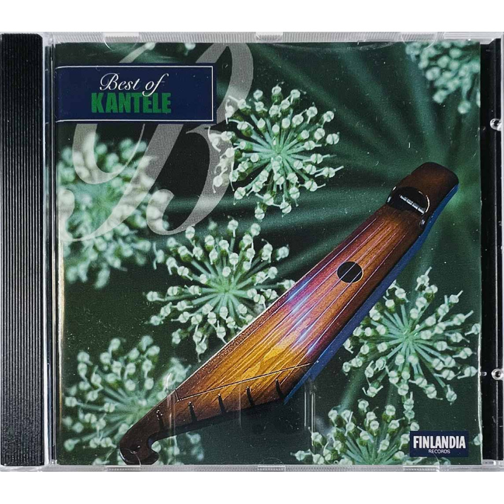 Martti Pokela, Ulla Katajavuori, Matti Kontio CD Best of Kantele  kansi EX levy EX Käytetty CD