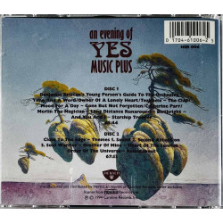 Anderson Bruford Wakeman Howe CD An evening of Yes music plus 2CD  kansi EX levy EX Käytetty CD