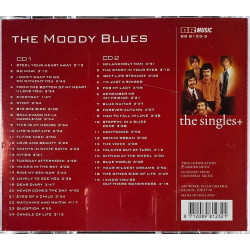 Moody Blues CD The Singles+ 2CD  kansi EX levy EX Käytetty CD