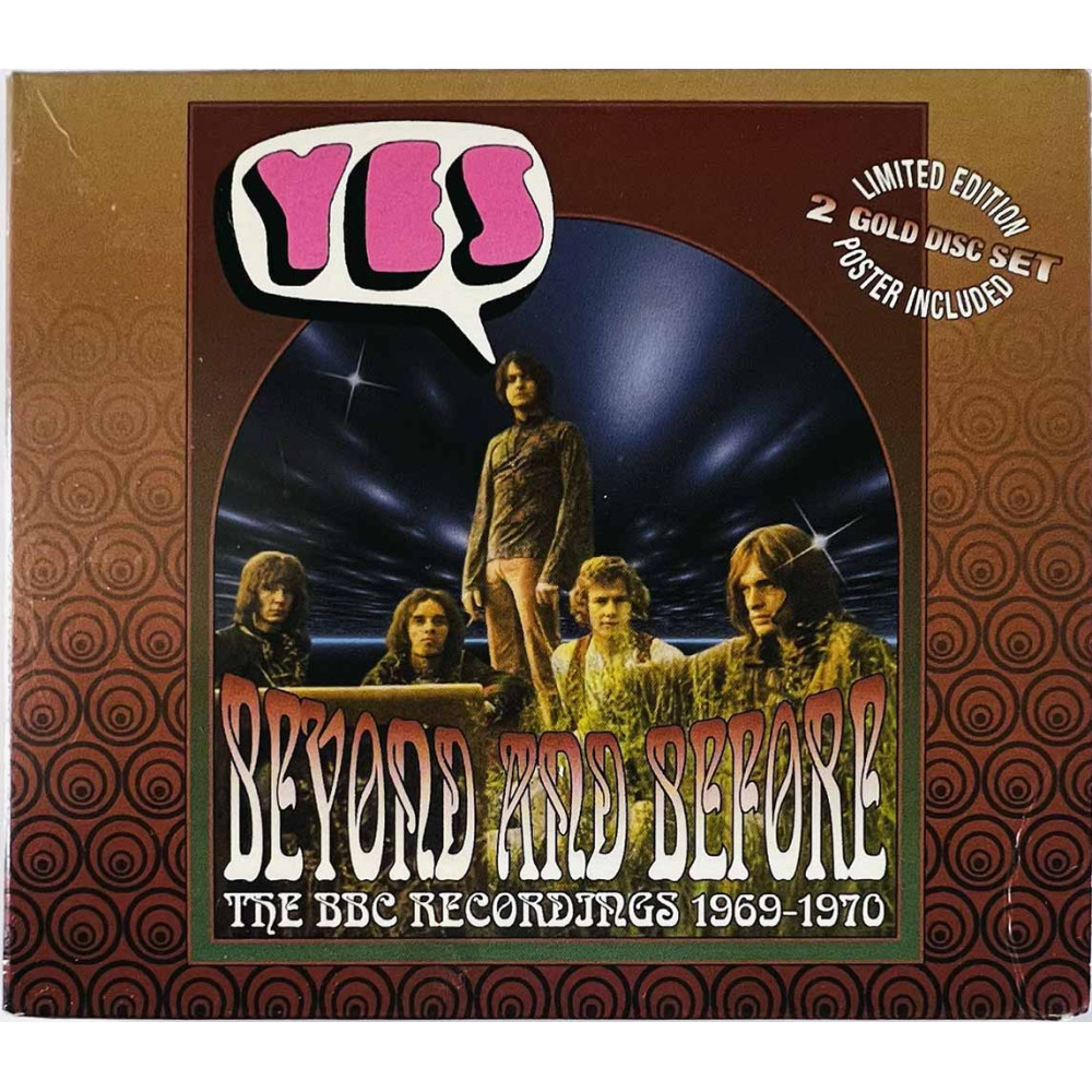 Yes CD Beyond and before - BBC Recordings 1969-1970 2CD  kansi EX levy EX Käytetty CD