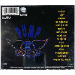 Aerosmith 1989 924 254-2 Pump CD Begagnat
