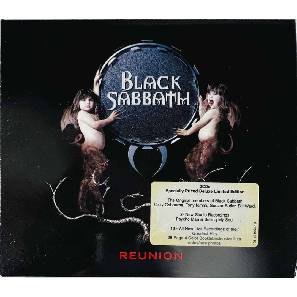 Black Sabbath 1998 491954 2 Reunion 2CD CD Begagnat