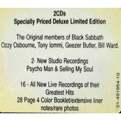 Black Sabbath 1998 491954 2 Reunion 2CD CD Begagnat